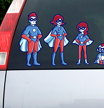 Family Car Decals